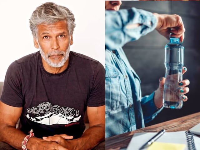 অফিসের টেবিলে পানির বোতল না রাখার পরামর্শ কেন দিলেন মিলিন্দ সোনম?