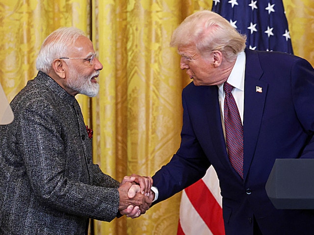 Why is the same person who talked about imposing 500% tariff on India now praising us?