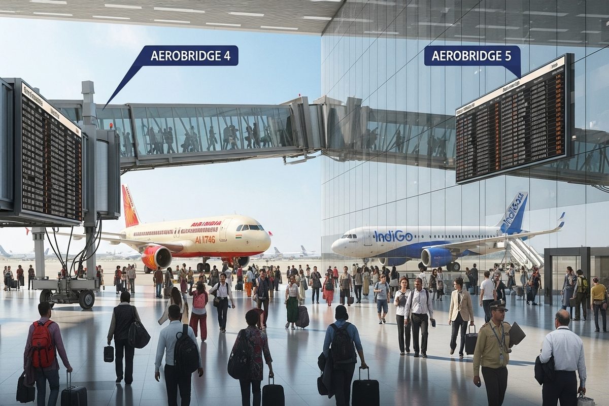 बस-सीढ़ी का झंझट खत्म: पटना एयरपोर्ट पर 4th और 5th एरोब्रिज चालू , यात्रियों की ये सुविधाएं बढ़ी