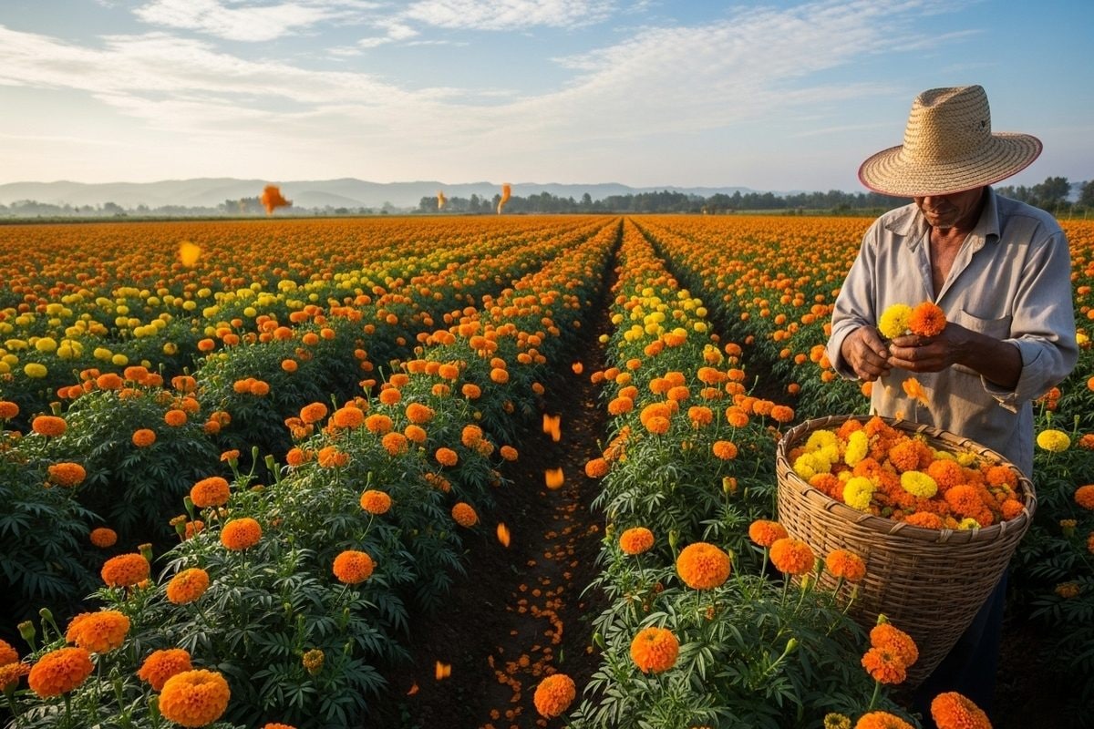 किसान करें इस किस्म के गेंदा की करें खेती  ATM की तरह होगी पैसों की बरसात जानें नाम से लेकर सबकुछ