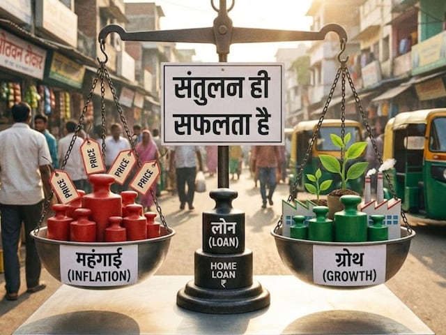 सस्‍ती ईएमआई नहीं, देश की मजबूती पर फोकस, महंगाई और ग्रोथ का कॉकटेल