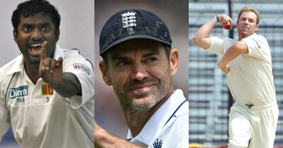 टेस्ट क्रिकेट में सबसे ज्यादा विकेट लेने वाले 5 गेंदबाज. 