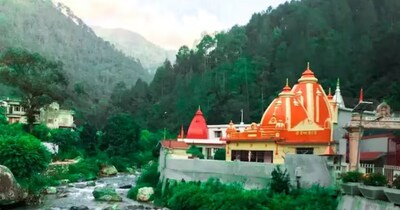 नीम करोली बाबा मंदिर. 