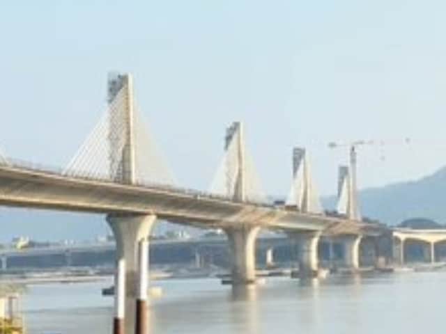 चीन के बाजू में भारत ने बनाया पुल, 100 साल है लाइफ, 15 मिनट में पूरी होगा सफर