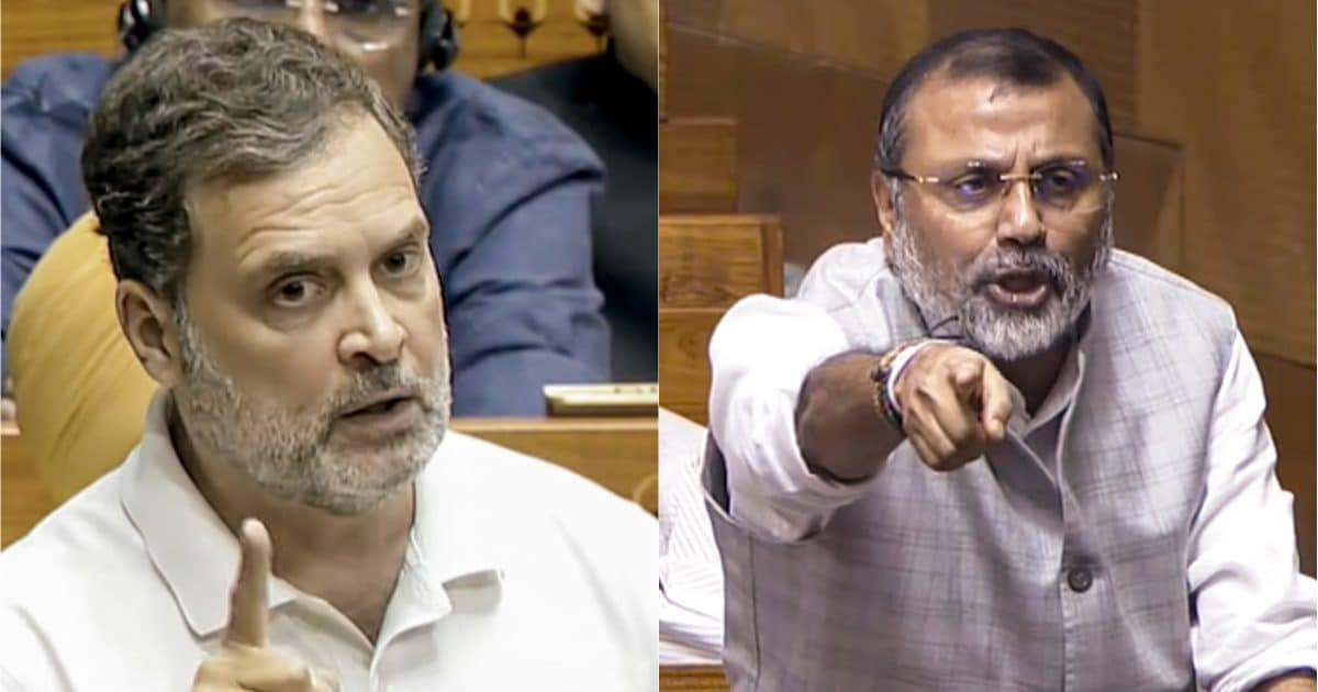 'राहुल गांधी के चुनाव लड़ने पर आजीवन लगे रोक', निशिकांत दुबे बोले- कांग्रेस नेता का भारत विरोधियों संग मिलिभगत
