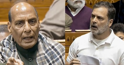 सोमवार को लोकसभा में राहुल गांधी के एक दावे पर भारी हंगामा हुआ था. फोटो- पीटीआई