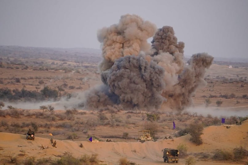 pokhran Army drill pokhran Army drill