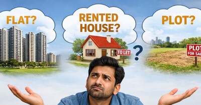 फ्लैट, किराया या प्लॉट? घर खरीदने से पहले जानें कौन सा विकल्प है सबसे फायदे का सौदा.