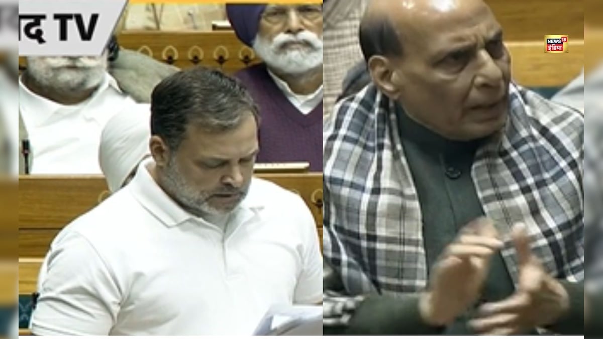 Rahul Gandhi Speech LIVE: राहुल ने ऐसा क्या बोला कि खड़े हो गए राजनाथ सिंह?