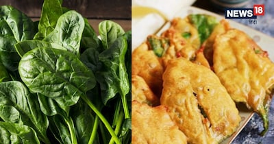 उबले हुए आलू की तीखी स्टफिंग और पालक के कुरकुरेपन का यह मेल सिर्फ 10 मिनट में बनकर तैयार हो जाता है.