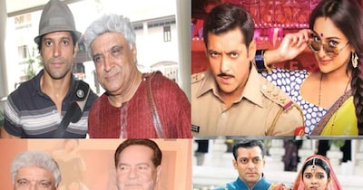 बॉलीवुड में ऐसा नसीब शायद ही किसी सितारे का हो. पिता ने अपने जमाने में 10 लगातार हिट फिल्में दी और जब बेटा एक्टर बना तो उसने भी अनोखा रिकॉर्ड बना दिया. बेटे ने सात साल में 9 ब्लॉकबस्टर फिल्में देकर इतिहास रचा. सभी फिल्मों ने 100 करोड़ से ज्यादा का कलेक्शन किया. पांच फिल्मों ने तो 300 करोड़ से ज्यादा की कमाई की. सुपर स्टार बेटे की एक फिल्म ने तो 900 करोड़ से ज्यादा की कमाई की थी. यह हिंदी सिनेमा की सबसे सफल फिल्मों में से एक है. बॉलीवुड में यह कारनामा पिता-पुत्र की एक जोड़ी के नाम है.