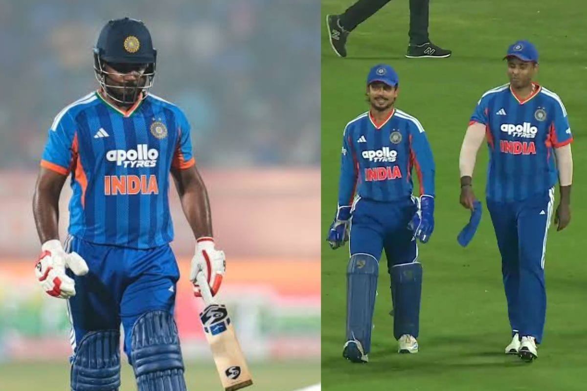 टी20 वर्ल्ड कप से संजू सैमसन का पत्ता कट! बीच मैच में सूर्यकुमार ने लिया बड़ा फैसला, ईशान किशन को दी जिम्मेदारी