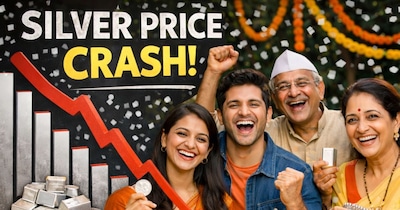 चांदी के भाव में आज भारी गिरावट! खरीदारों को मिली बड़ी राहत, सोना भी सस्ता हुआ.