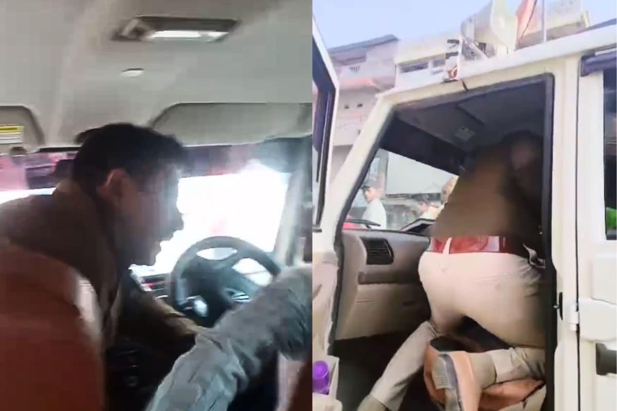 'साले, शीशा चढ़ा दिया', अचानक गुंडई पर उतर आया वर्दी वाला, जरा सी गलती पर गाड़ी में घुसकर ड्राइवर को पीटा
