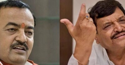 शिवपाल यादव और केशव प्रसाद मौर्य के बीच नोकझोंक.