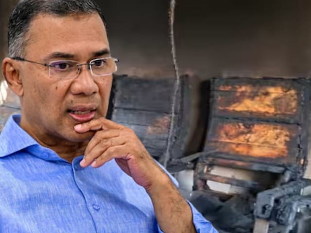 बांग्लादेश में चुनाव खत्म पर हिंसा जारी, फूंका तारिक रहमान का पार्टी कार्यालय 2 बांग्लादेश में चुनाव खत्म पर हिंसा जारी, फूंका तारिक रहमान का पार्टी कार्यालय