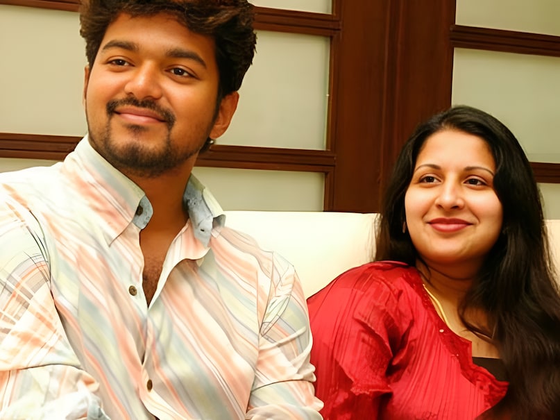 thalapathy vijay, thalapathy vijay wife, thalapathy vijay sangeeta marriage, thalapathy vijay divorce, thalapathy vijay extramarital affair,  thalapathy vijay wife allegations, thalapathy vijay politiss, entertainment photos, थलापति विजय की पत्नी संगीता