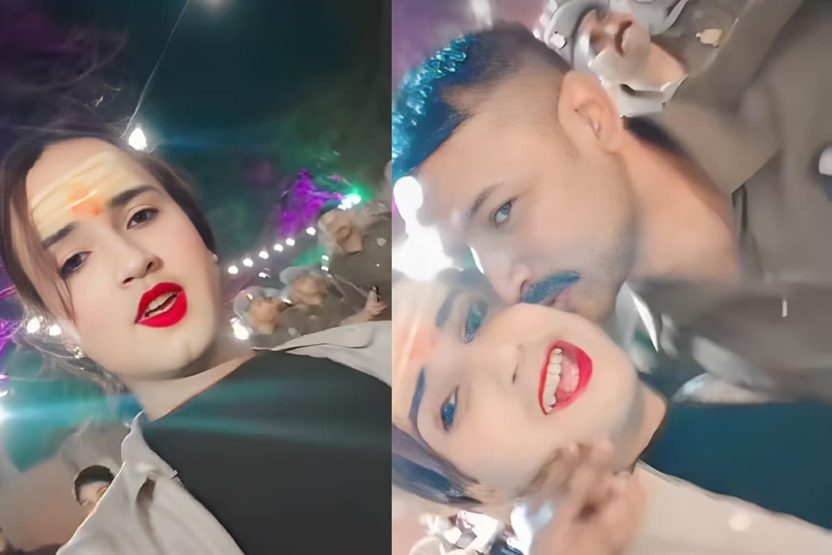 मेले में रील बना रहे ट्रांसजेंडर युवक को देखते ही चूमने लगा पुलिस वाला, अब सिपाही को अधिकारी ढूंढ रहे