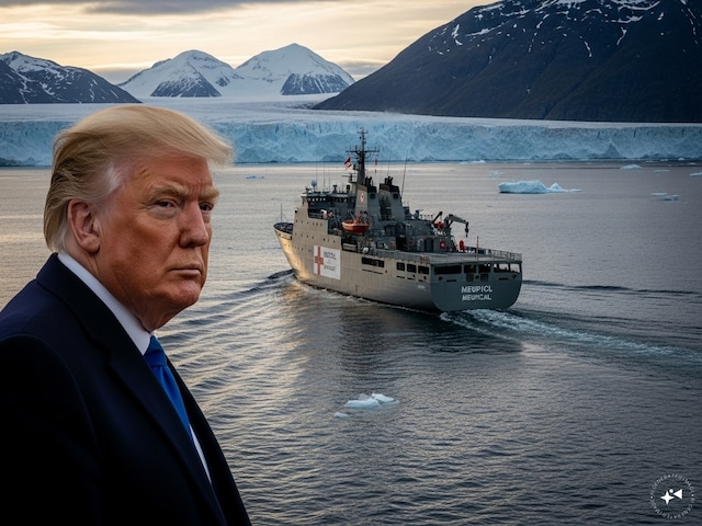 Trump made a new move for Greenland, sent a US Navy ship, what is the game?