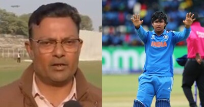 मनीष ओझा ने अपने शिष्य के बैटिंग की तारीफों के पूल बांधे. 