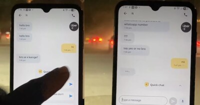 कैब ड्राइवर का वीडियो वायरल.