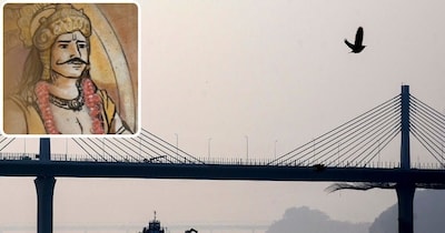 यह पुल गुवाहाटी और नॉर्थ गुवाहाटी के बीच यात्रा समय घटाकर विकास को नई दिशा देगा. (फोटो PTI/Wikimedia Commons)