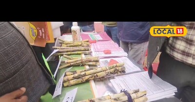 गन्ने की खेती से दोहरा मुनाफा: फर्रुखाबाद के किसान अपना रहे नई तकनीक, एक बुवाई से दो कटाई