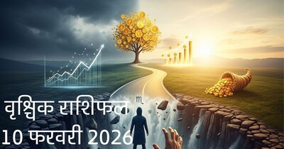 वृश्चिक राशिफल 10 जनवरी 2026