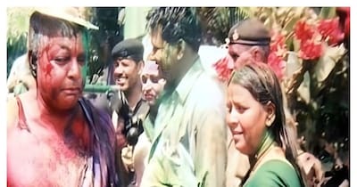 लालू यादव की होली