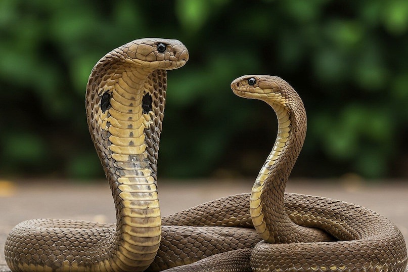 वाइपर (Russell’s Viper या Saw-scaled Viper) का काटना मुख्य रूप से वैस्कुलोटॉक्सिक या हीमोटॉक्सिक होता है. ये सांप जहां काटता है वहां पर तेज दर्द, सूजन, खून बहना और नीले निशान (ecchymosis) बनते जाते हैं. शरीर से खून निकलना, अगर जहर शरीर में पहुंच रहा है तो मसूड़ों से खून आने लगता है. इसका जहर सबसे खराब होता है और जानलेवा होता है. इसके काटने के 20 मिनट तक ब्लड क्लॉटिंग टेस्ट फेल होना आम लक्षण हैं.