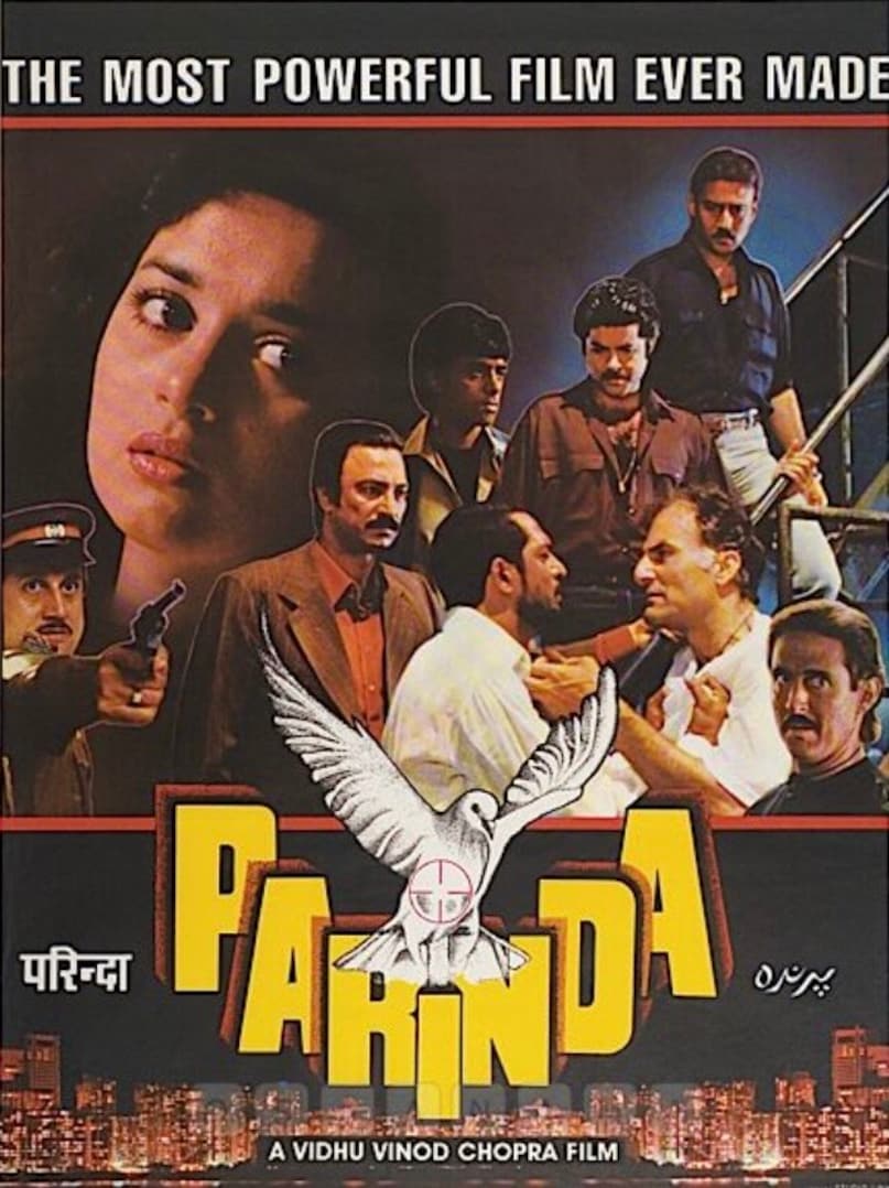 Parinda (1989): A landmark in Indian crime cinema, this film features Anil Kapoor as a man caught in the dangerous web of the Mumbai underworld. It is a hauntingly beautiful, visceral tale of brotherhood, betrayal, and the heavy price of pursuing a life of crime.