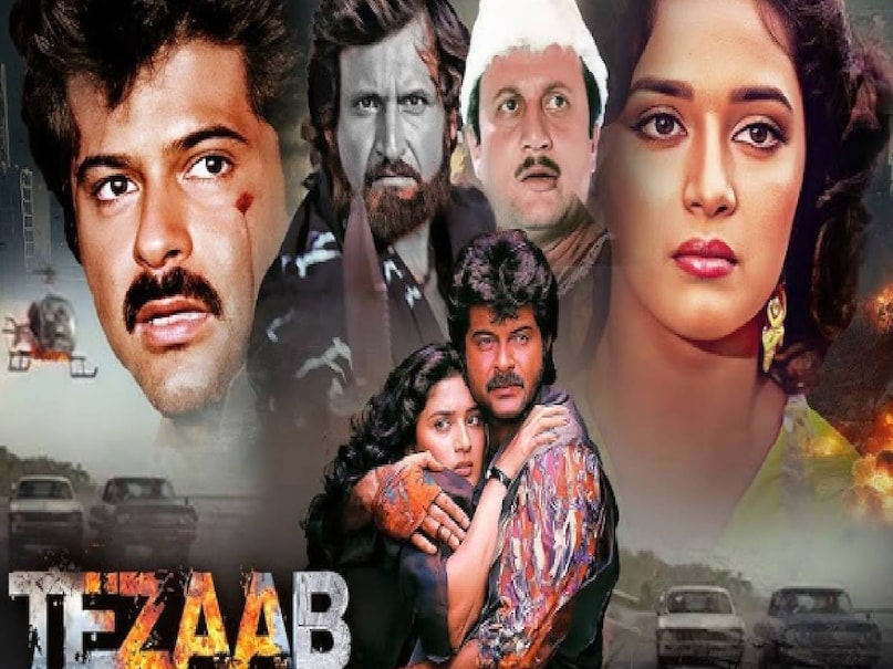  Tezaab (1988): This explosive drama cemented Kapoor’s status as a top-tier action star. Portraying a man pushed toward violence by tragic circumstances, his raw, intense performance remains one of his most celebrated, perfectly balancing high-stakes action with deep, lingering emotional pain.