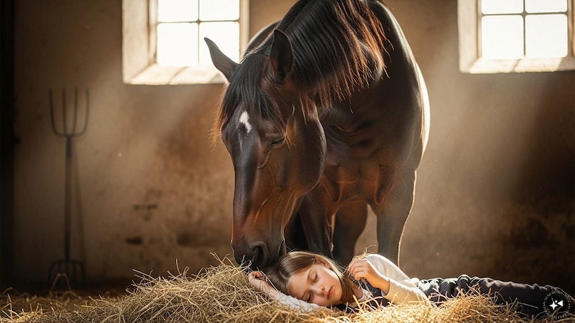     Horses: They are gentle, intelligent, and very in tune with human emotions. Once a horse trusts its human companion, this bond can last for years. They remember people who treat them well and can make friends for life. Horses have been known to wait for their late owners or search for them if they are separated.