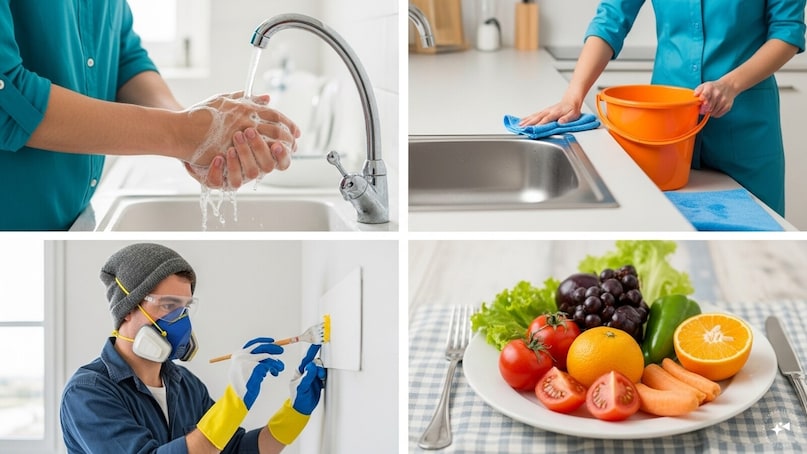 শরীরে সীসার এক্সপোজার কমাতে কিছু নিরাপত্তা টিপস: