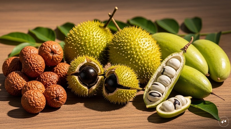 Fruits like hingot, reetha and ingua are still found in forests to this day. Even now, it can be used to clean dirty clothes effortlessly. Fruits like hingot, reetha and ingua are still found in forests to this day. Even now, it can be used to clean dirty clothes effortlessly.