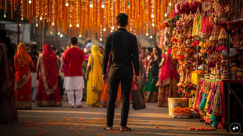 Black Clothing: Black is traditionally avoided during many Hindu rituals and festivals. During Navratri, devotees prefer bright and auspicious colors like red, yellow, and white. Buying black clothes during this period is considered unfavorable because the color is often associated with negative energy. Black Clothing: Black is traditionally avoided during many Hindu rituals and festivals. During Navratri, devotees prefer bright and auspicious colors like red, yellow, and white. Buying black clothes during this period is considered unfavorable because the color is often associated with negative energy.