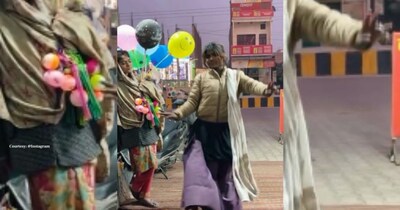 गरीब है पर मजबूर नहीं, लड़की ने Sharara गाने पर सड़क पर किया धमाकेदार डांस!