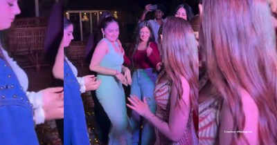 DJ पर लड़कियों का ताबड़तोड़ पंजाबी डांस, मूव्स देख लोग हुए लट्टू!