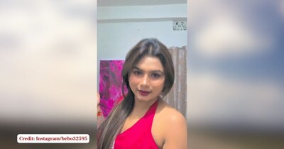 रेड साड़ी में हसीना ने लगाए कातिलाना ठुमके, बोल्ड डांस मूव्स से फैंस के छूटे पसीने.