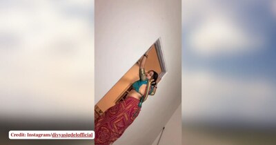 साड़ी वाली Bhabhi Ji का डांस हुआ वायरल, भोजपुरी गाने पर लगाए कातिलाना ठुमके.