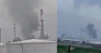 ईरान ने इजरायल के हाइफा पर दागी बैलिस्टिक मिसाइलें, तेल रिफाइनरी में लगी भीषण आग.