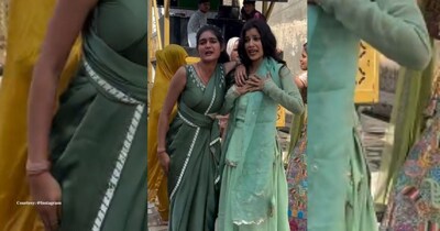 बीच सड़क पर लड़की ने साड़ी में किया ताबड़तोड़ डांस, लोग हुए दीवाने. देखें वीडियो.