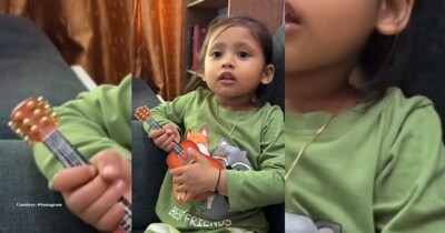 छोटी बच्ची ने गाया 'Nadaaniyaan' गाना, प्यारी आवाज सुन लोग हुए दीवाने. आपने देखा?