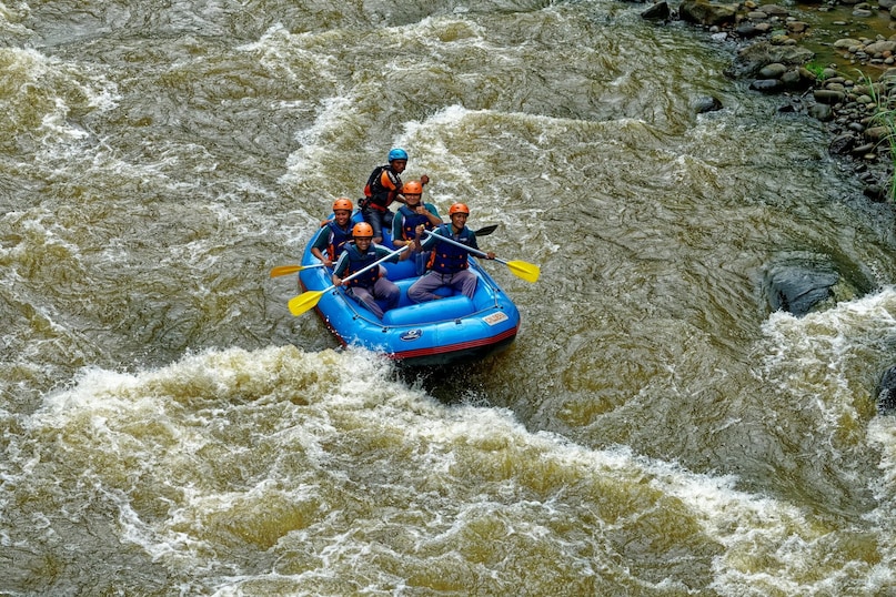 Coorg (Karnataka): The Barapole River in South Coorg provides a fierce, technical rafting experience through coffee plantations. Known for challenging rapids like "Morning Coffee" and "The Big Bang," it is most exhilarating during the monsoon months from July to September. Coorg (Karnataka): The Barapole River in South Coorg provides a fierce, technical rafting experience through coffee plantations. Known for challenging rapids like "Morning Coffee" and "The Big Bang," it is most exhilarating during the monsoon months from July to September.