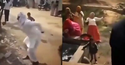 चाची को देख चाचा जी ने लगाए ऐसे ठुमके, लोग देखते रह गए!