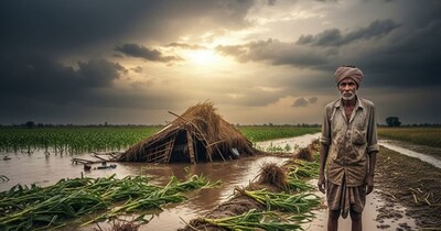 भागलपुर: दियारा में कुदरत का 'बुलडोजर', आंधी-बारिश से किसानों की फसल तबाह!