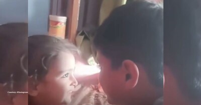 छोटी बहन और बड़े भाई की क्यूट केमिस्ट्री देख भावुक हुआ इंटरनेट, मस्ती भरा अंदाज वायरल.