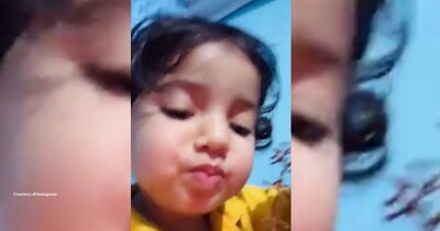 नन्ही परी का क्यूट वीडियो वायरल, मासूमियत से खाती दिखीं अंगूर, प्यारी स्माइल ने जीता दिल.