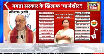 अमित शाह की TMC चार्जशीट: ममता सरकार पर लगे गंभीर आरोप, जानिए क्या है पूरा मामला.