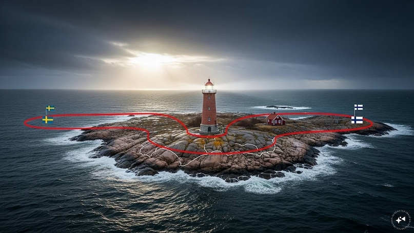 The Worlds Strangest Border in the Middle of the Sea How One Lighthouse Redrew the Map of Two Nations